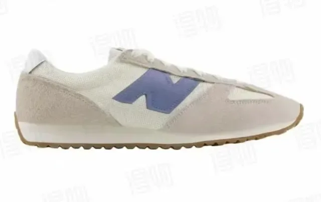New Balance 327 Off-White و Purple حذاء لايف ستايل 4