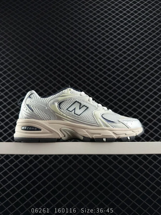 New Balance 530 Beige y Verde Claro Zapatillas con suela gruesa 7