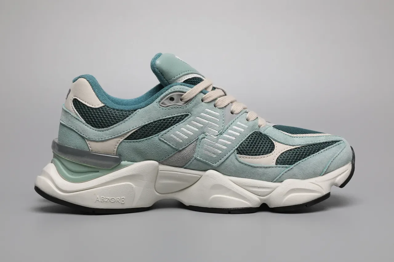 New Balance 9060 Mint Teal sneakers lifestyle 8
