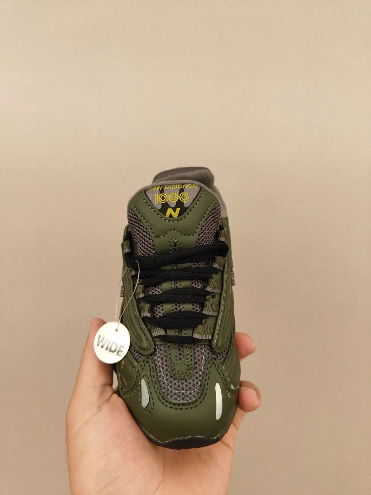 New Balance 9060 Chaussures Chunky Vert Olive Gris 17