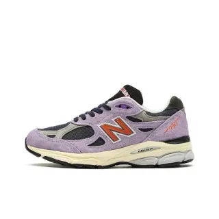New Balance 990 Lavender Suede and Mesh Lifestyle Sneakers