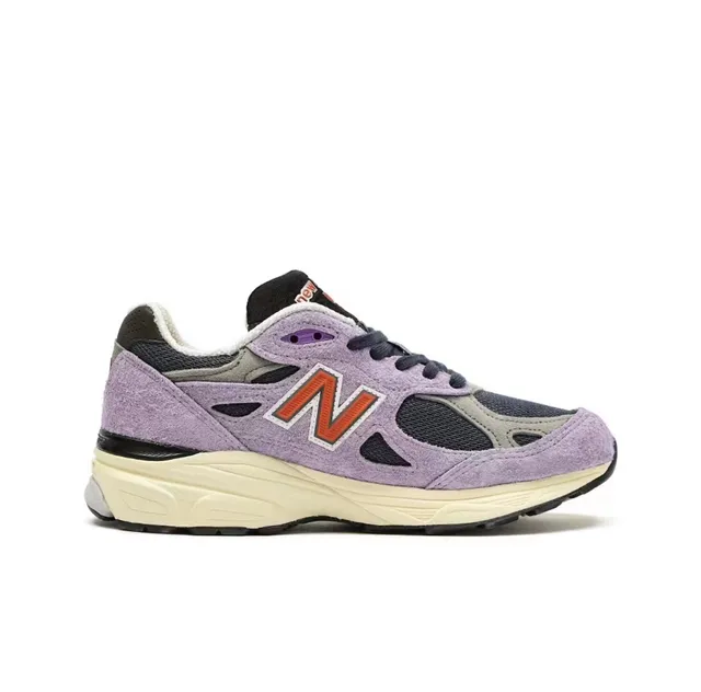 New Balance 990 Chaussures lifestyle en daim et maille lavande 5