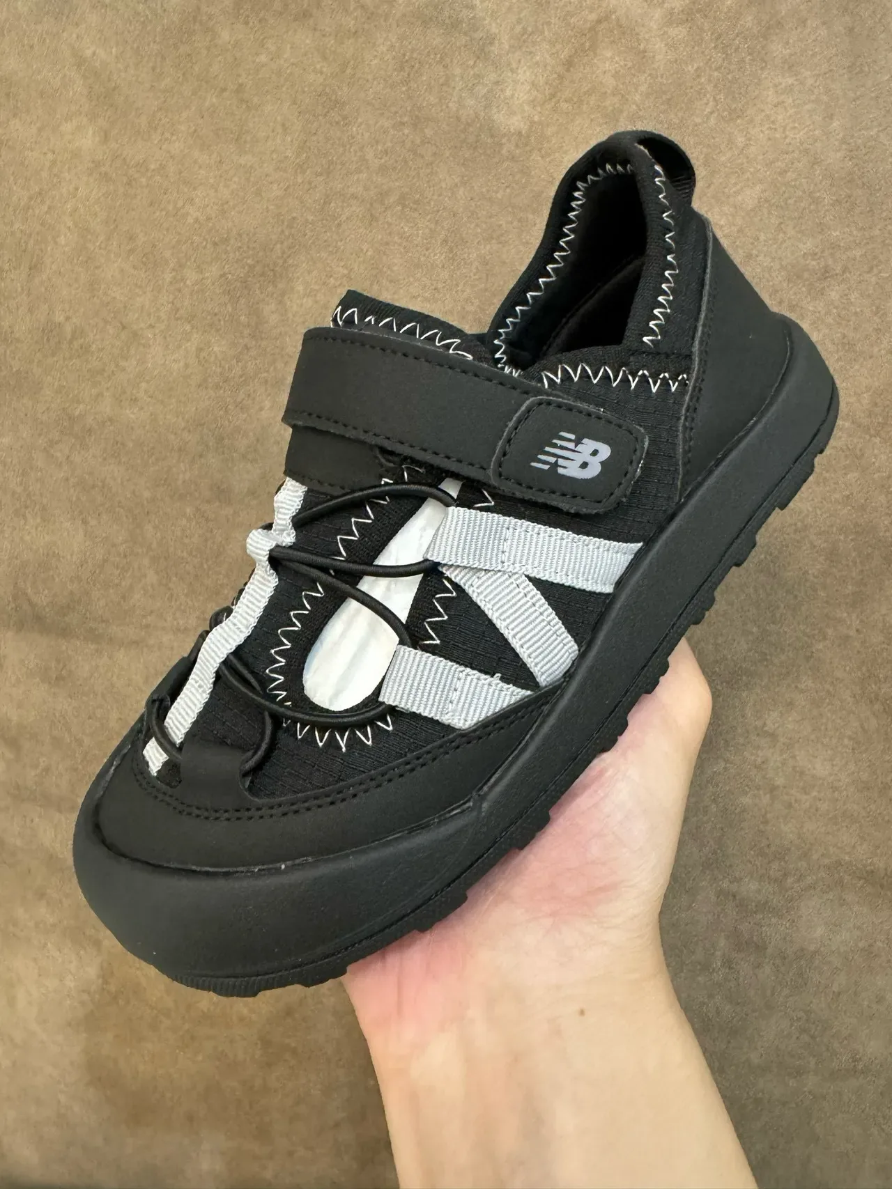 New Balance حذاء أسلوب حياة بيج أصفر كولار مبطن sole rugged متعدد الاتجاهات 6