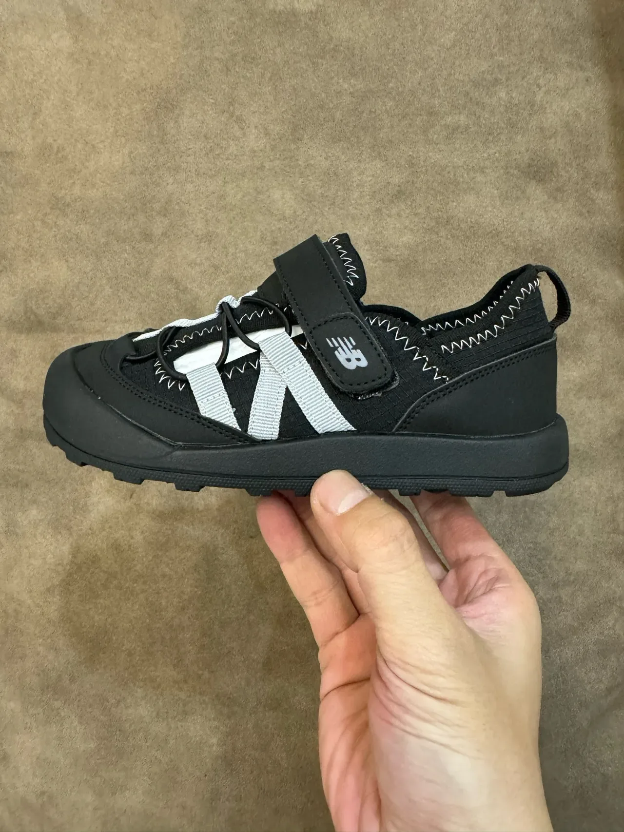 New Balance حذاء أسلوب حياة بيج أصفر كولار مبطن sole rugged متعدد الاتجاهات 7