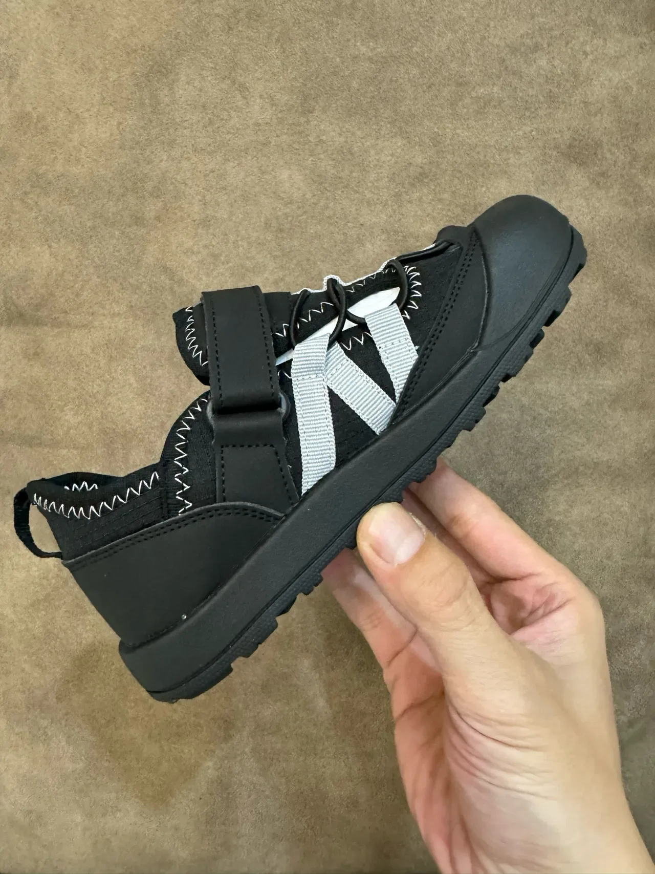 New Balance حذاء أسلوب حياة بيج أصفر كولار مبطن sole rugged متعدد الاتجاهات 8