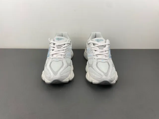New Balance Tênis Chunky Cinza Azul Midsole Mesh E Suede 10