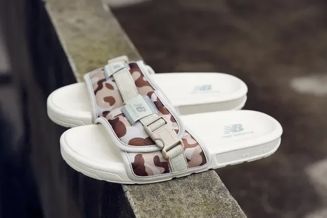 New Balance Slide Camouflage Strap Slippers 5