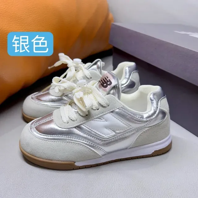 New Balance Branco Preto Retro Runner Silhouette Camurça E Revestimento Sintético Lifestyle Sneakers 3