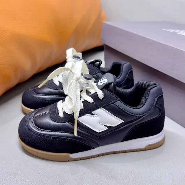 New Balance Branco Preto Retro Runner Silhouette Camurça E Revestimento Sintético Lifestyle Sneakers 15