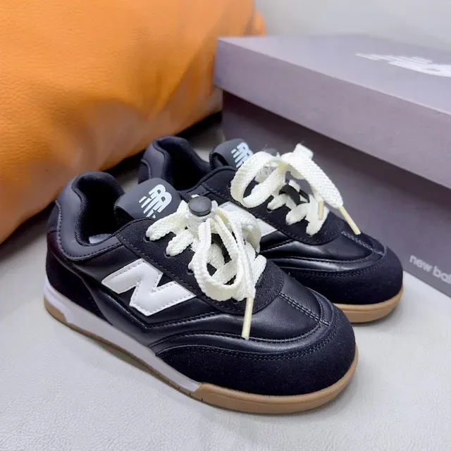 New Balance Branco Preto Retro Runner Silhouette Camurça E Revestimento Sintético Lifestyle Sneakers 16