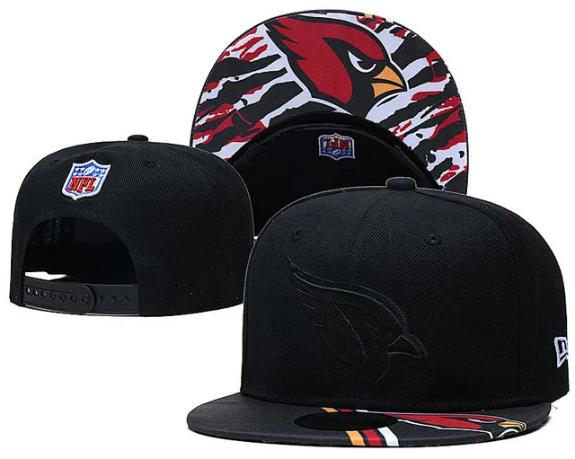 New Era Arizona Cardinals Tonal Logo Black Baseball Cap 2