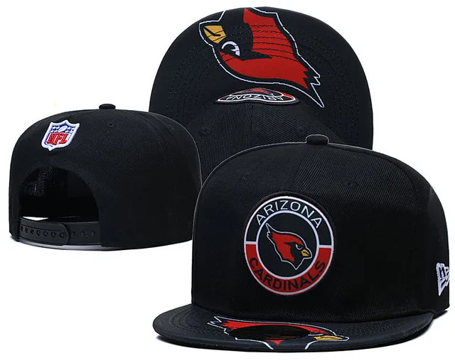 New Era Arizona Cardinals Tonal Logo Black Baseball Cap 3
