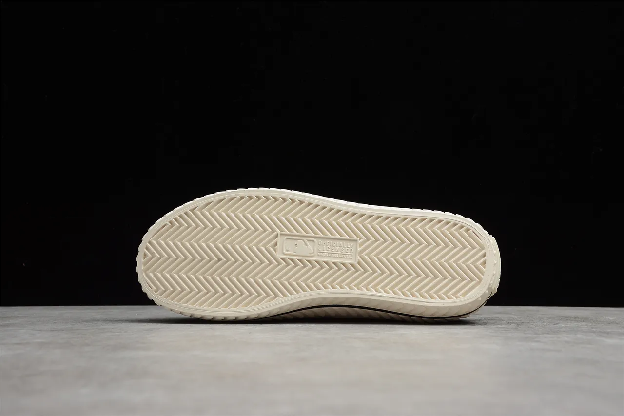 New Era NY Logo Print Lace-Up Mule Canvas Shoes 3