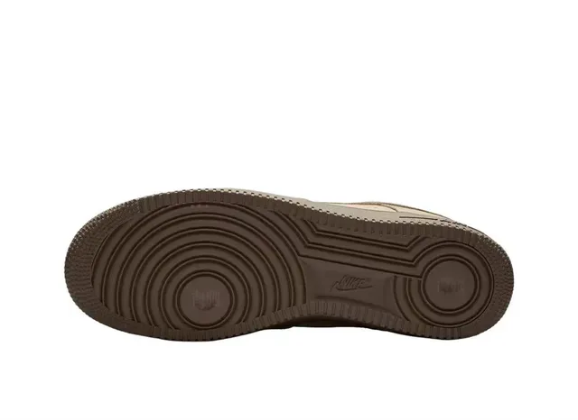 Nike Air Force 1 Tênis Lifestyle Bege e Marrom 2