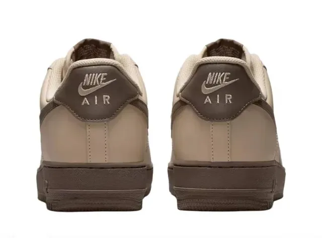 Nike Air Force 1 Tênis Lifestyle Bege e Marrom 3