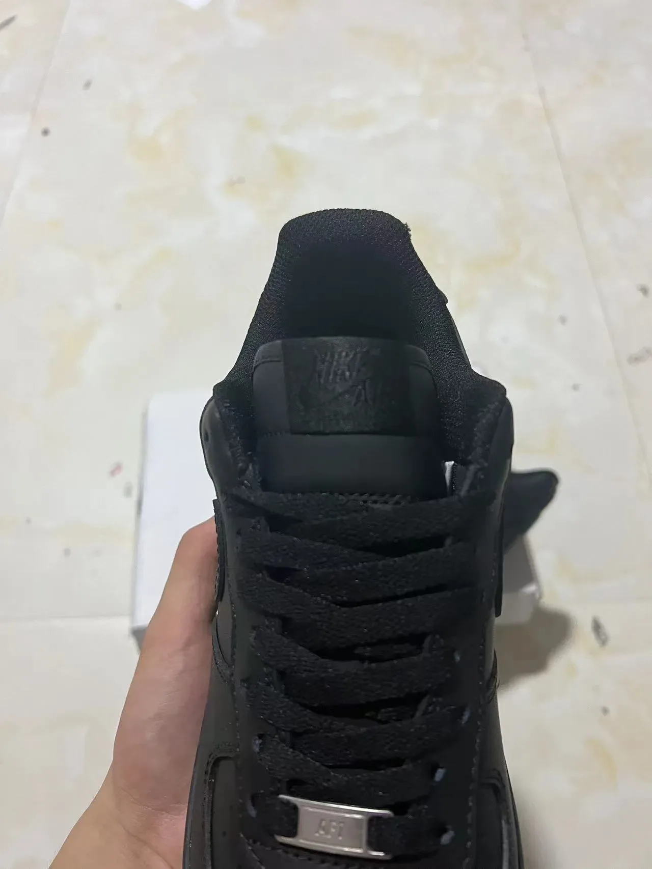Nike Air Force 1 Black Lifestyle Sneakers 4