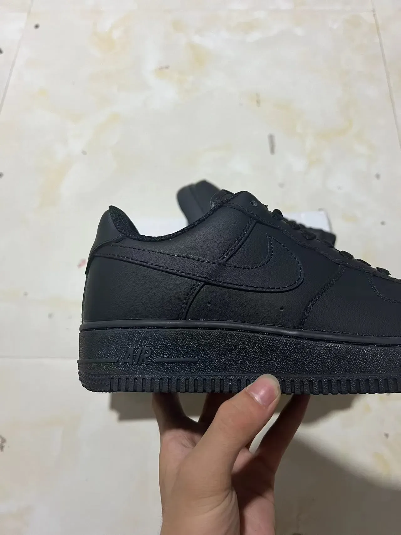Nike Air Force 1 Black Lifestyle Sneakers 7
