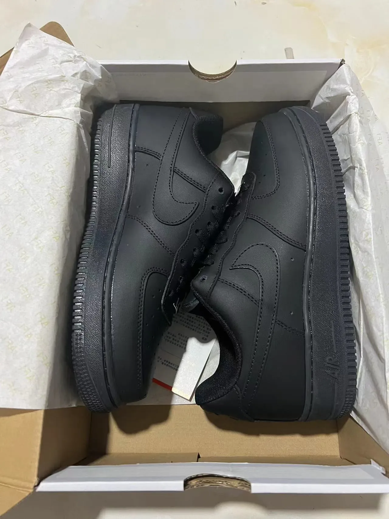Nike Air Force 1 Black Lifestyle Sneakers 9