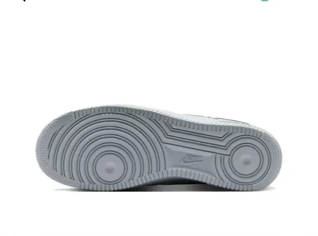 Nike Air Force 1 Light Gray Black Lifestyle Sneakers 2