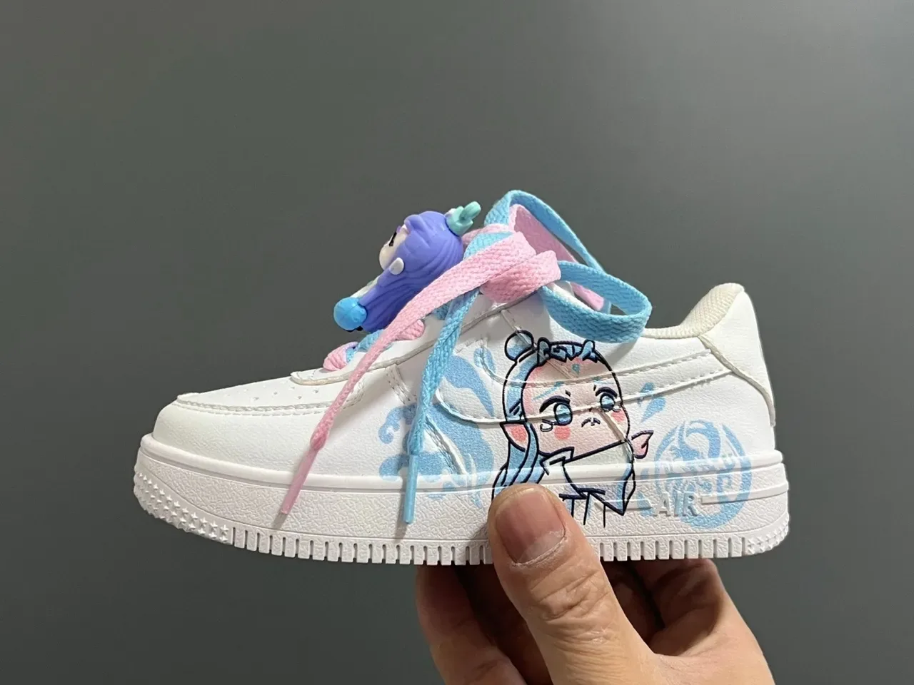 Nike Air Force 1 Low Custom Hand-Painted Character Lifestyle Sneakers 9