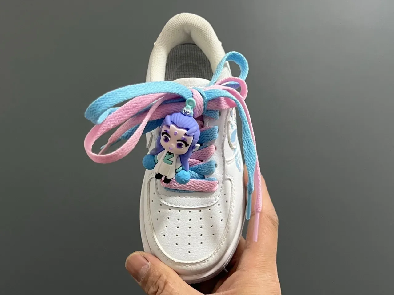 Nike Air Force 1 Low Custom Hand-Painted Character Lifestyle Sneakers 12