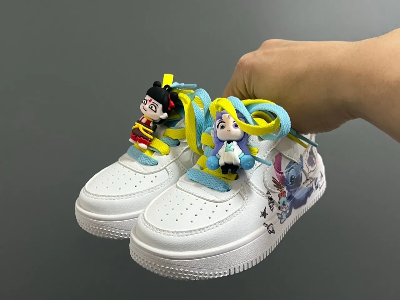 Nike Air Force 1 Low Custom Hand-Painted Character Lifestyle Sneakers 17