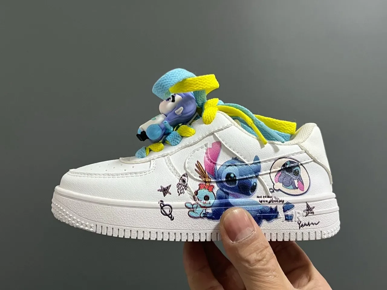 Nike Air Force 1 Low Custom Hand-Painted Character Lifestyle Sneakers 19