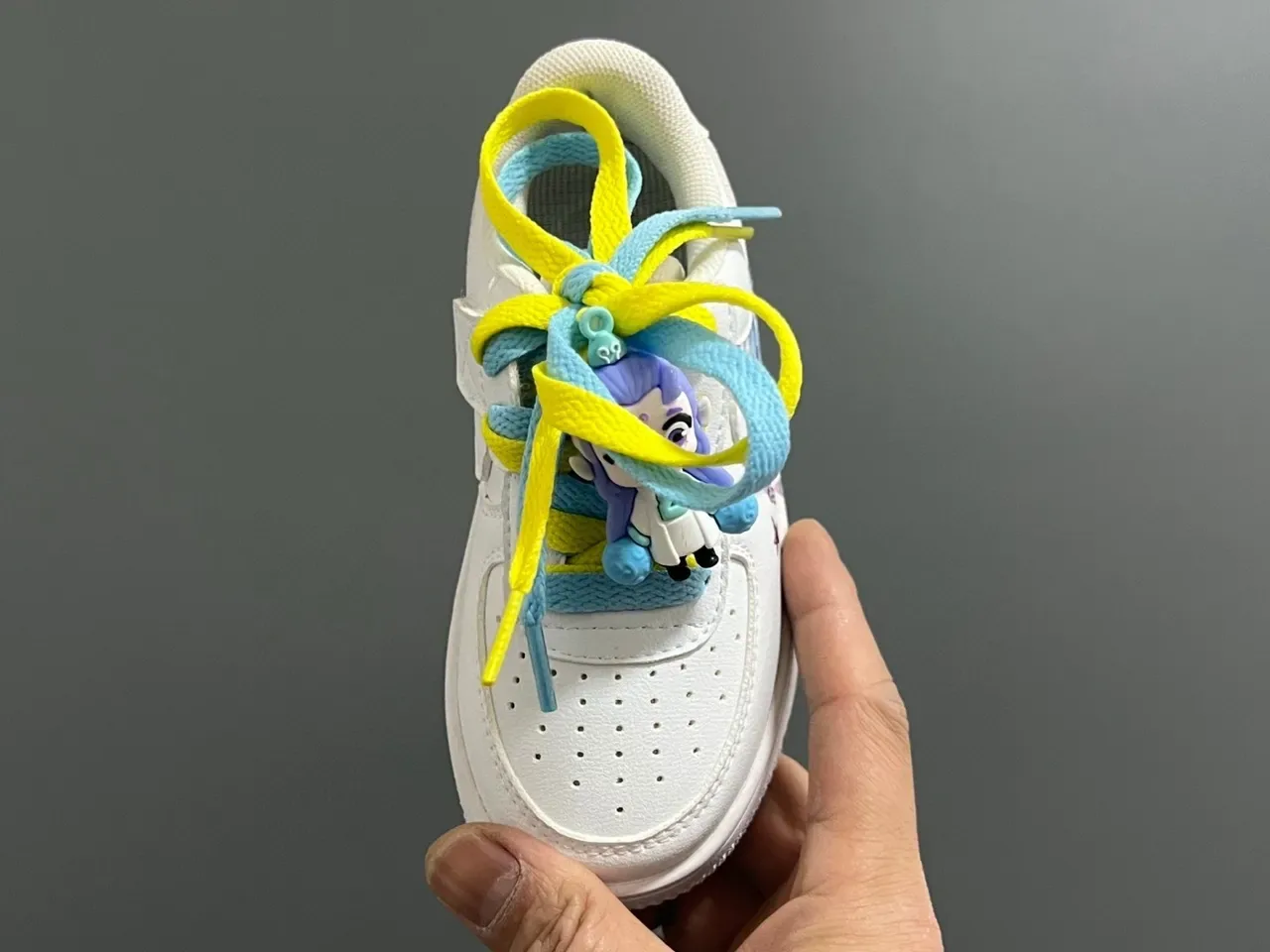 Nike Air Force 1 Low Custom Hand-Painted Character Lifestyle Sneakers 23