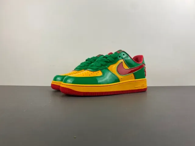 Nike Air Force 1 Multicolor Glossy Lifestyle Sneakers 10