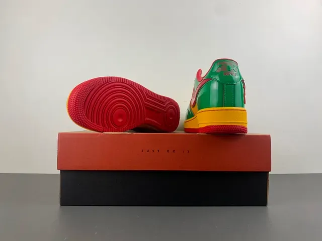 Nike Air Force 1 Multicolor Glossy Lifestyle Sneakers 16