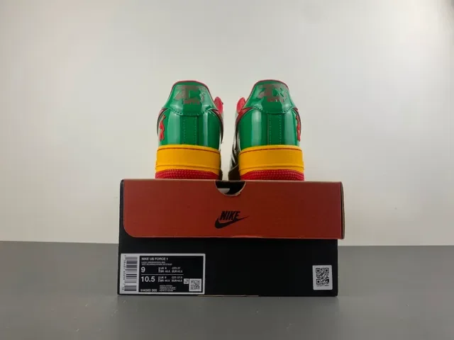 Nike Air Force 1 Multicolor Glossy Lifestyle Sneakers 17
