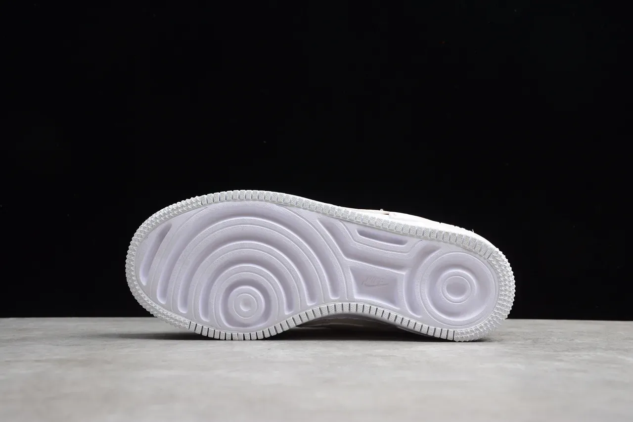 Nike Air Force 1 Shadow أبيض أحمر وردي حذاء رياضي أسلوب حياة 3