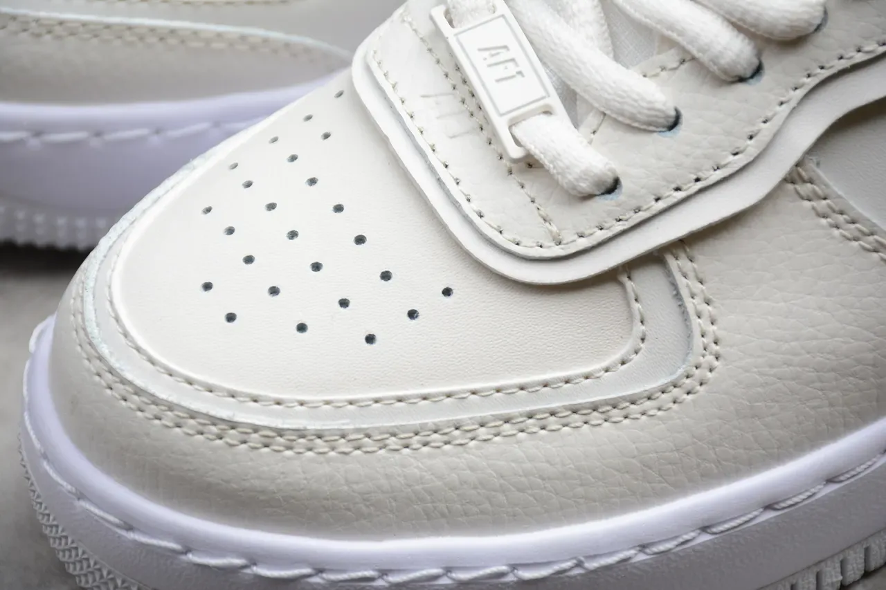 Nike Air Force 1 Shadow أبيض أحمر وردي حذاء رياضي أسلوب حياة 14