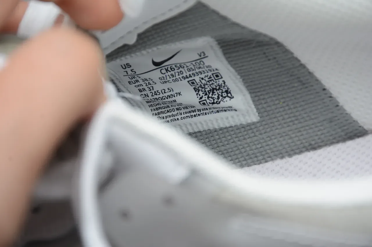 Nike Air Force 1 Shadow White Translucent Heel Lifestyle Sneakers 7