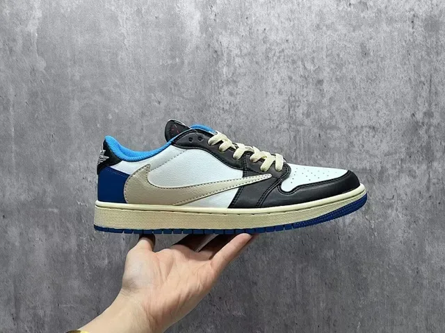 Nike Air Jordan 1 Low Multicolor Lifestyle Sneakers 1