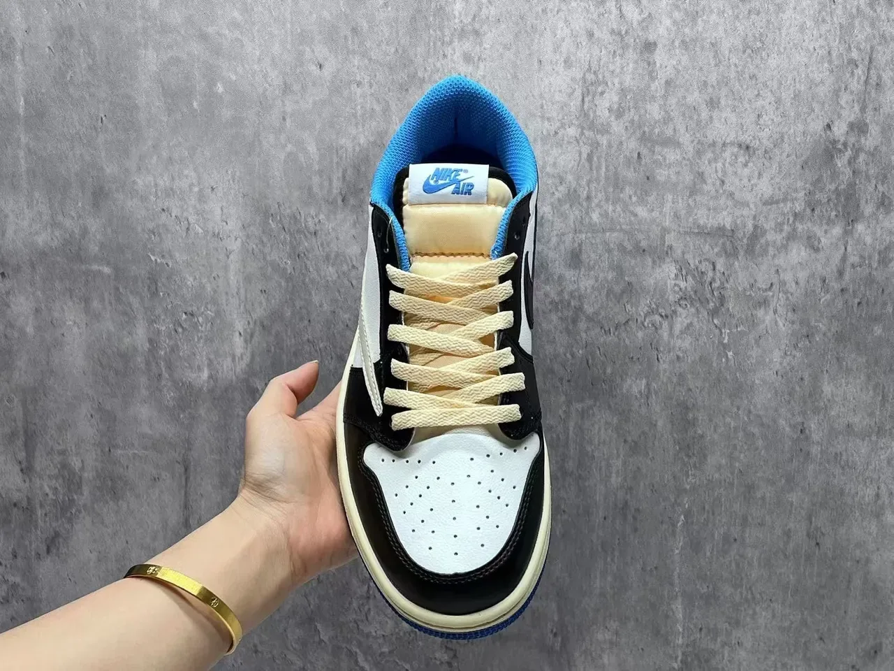 Nike Air Jordan 1 Low Multicolor Lifestyle Sneakers 6