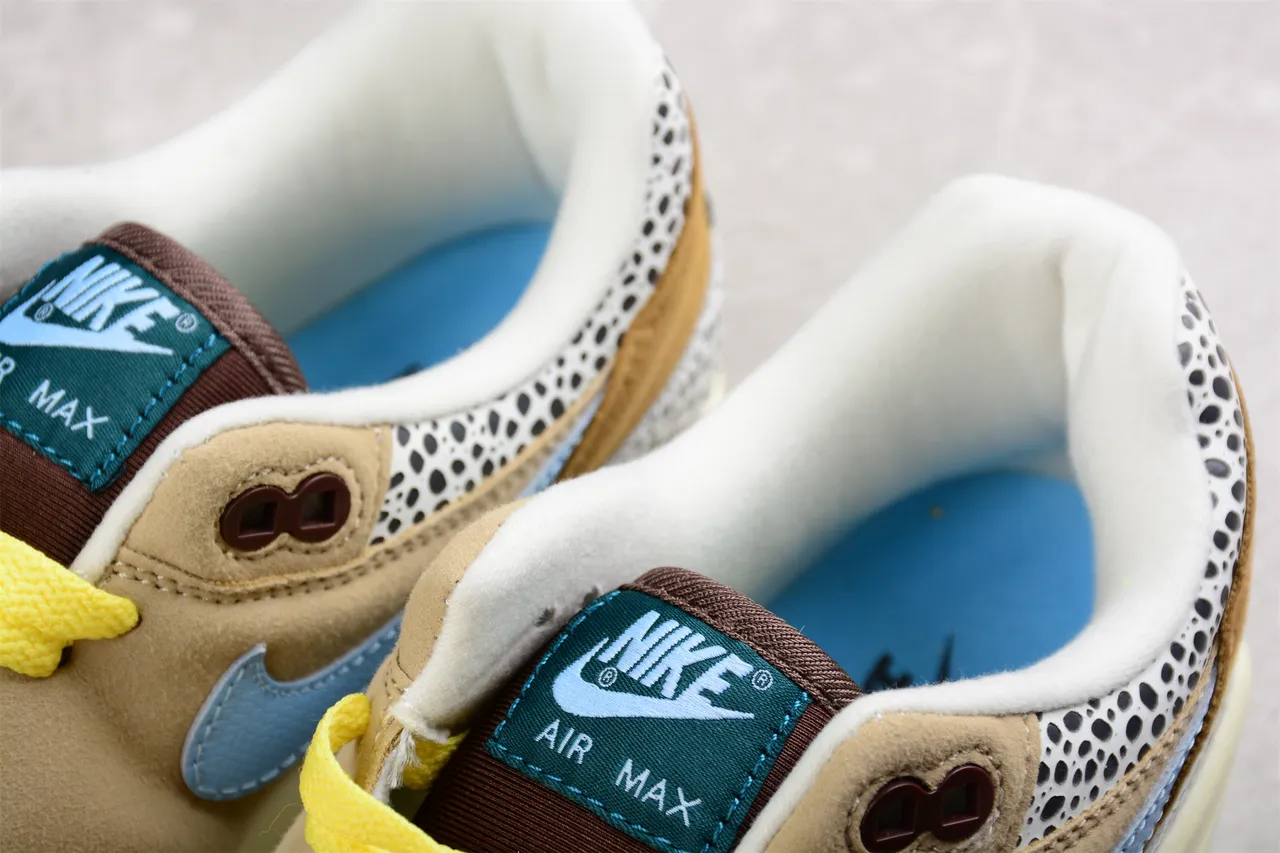 Nike Air Max 1 Safari Speckled Beige Lifestyle Sneakers 4