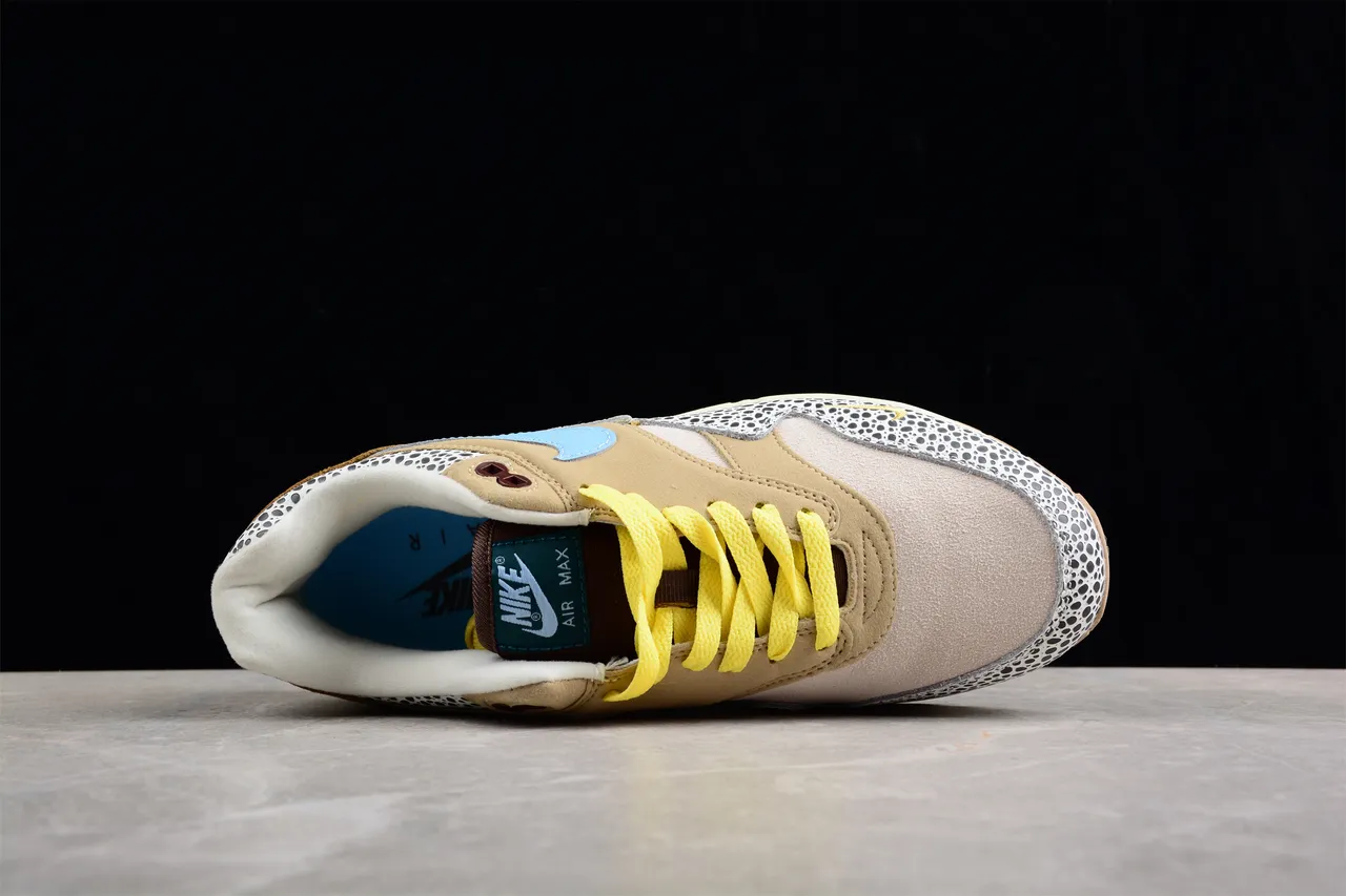 Nike Air Max 1 Safari Speckled Beige Lifestyle Sneakers 10