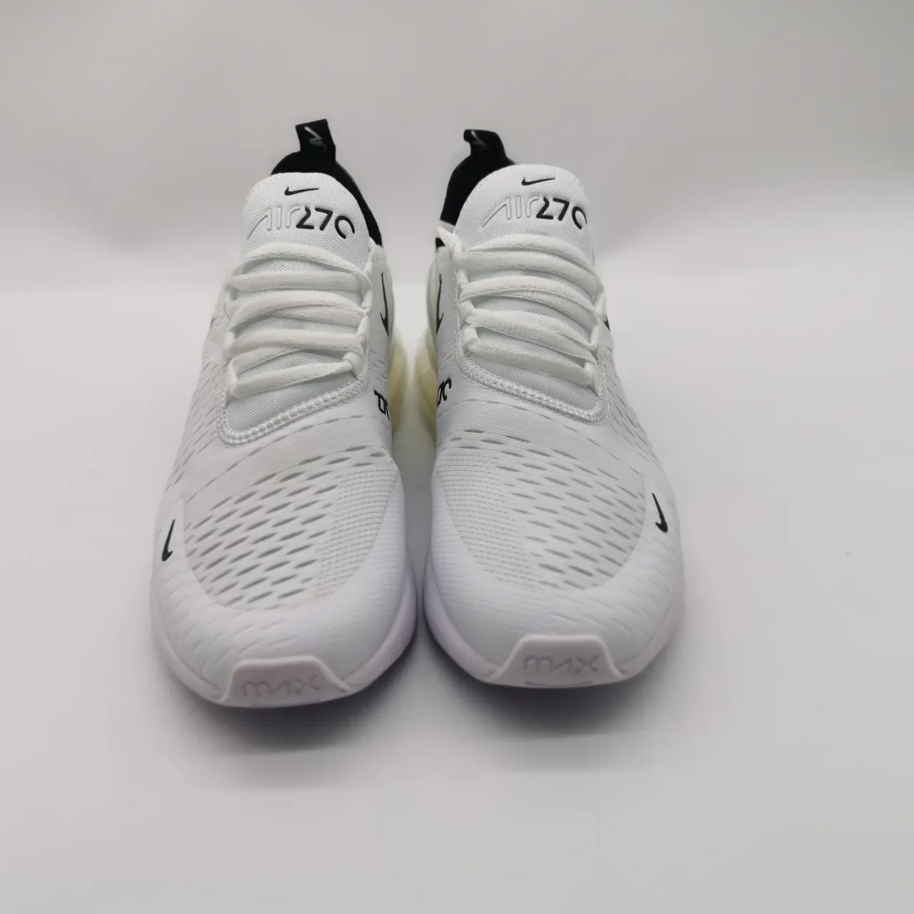 Nike Air Max 270 White and Lavender Lifestyle Sneakers 2