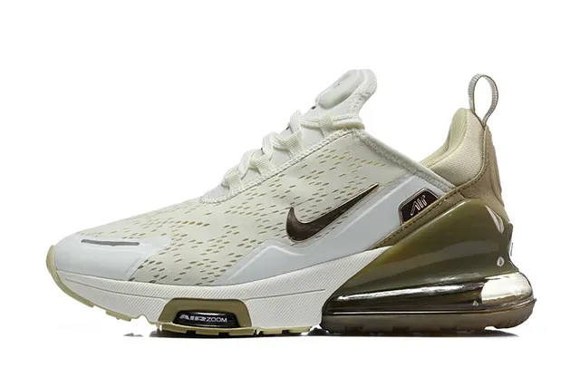 Nike Air Max 270 White and Royal Blue Lifestyle Sneakers 18