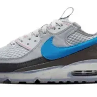 Nike Air Max 90 Gray Blue Pink Lifestyle Sneakers