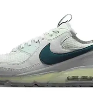 Nike Air Max 90 Light Gray Teal Translucent Sole Lifestyle Sneakers