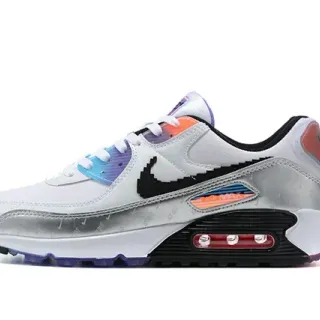 Nike Air Max 90 বহুবর্ণীয় গ্রেডিয়েন্ট লাইফস্টাইল স্নিকার