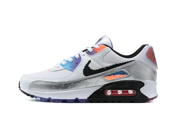 Nike Air Max 90 Multicolor Gradient Lifestyle Sneakers 1