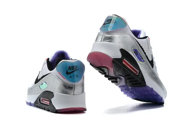 Nike Air Max 90 Multicolor Gradient Lifestyle Sneakers 2