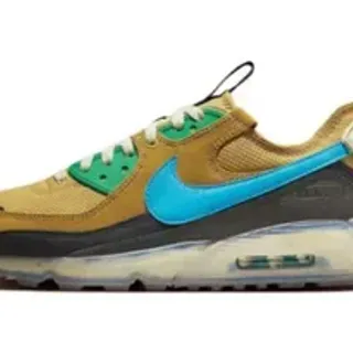 Nike Air Max 90 সরিষা সবুজ সায়ান লাইফস্টাইল স্নিকার