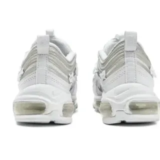Nike Air Max 95 Style White and Light Gray Lifestyle Sneakers