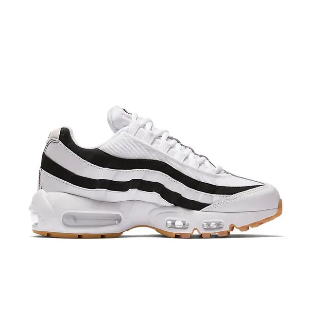 Nike Air Max 95 White Black Gum Lifestyle Sneakers 5
