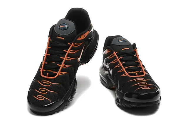 Nike Air Max Plus Black Orange Lifestyle Sneakers 3