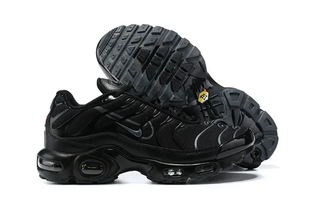 Nike Air Max Plus Yellow and Black Lifestyle Sneakers 10